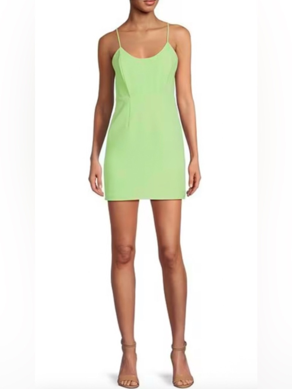 Gianni Bini Green Sleeveless Mini Dress -‎ 8 - Vibrant Party Dress - FIXER UPPER